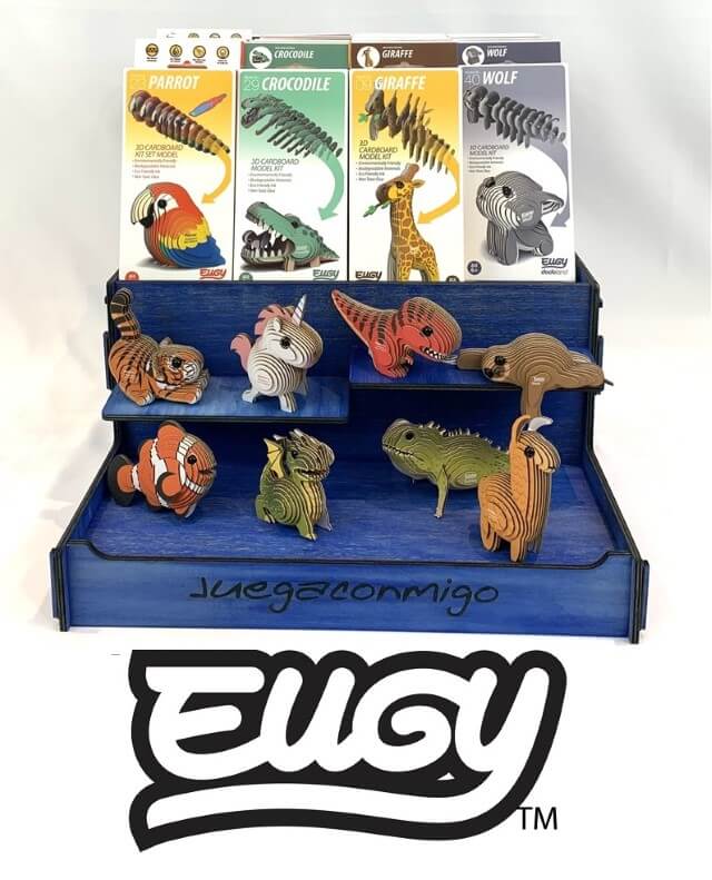 Kit de Figuras de Tigre 3D para montar - Eugy para el cumpleaños