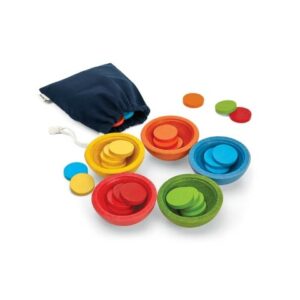 Tazas ordena y cuenta Plantoys