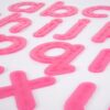 Patapum | Letras Flexibles En Color Rosa Material Sensorial Tickit1