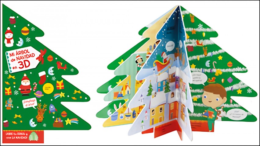 Patapum | Mi Arbol De Navidad En 3d Libros San Pablo
