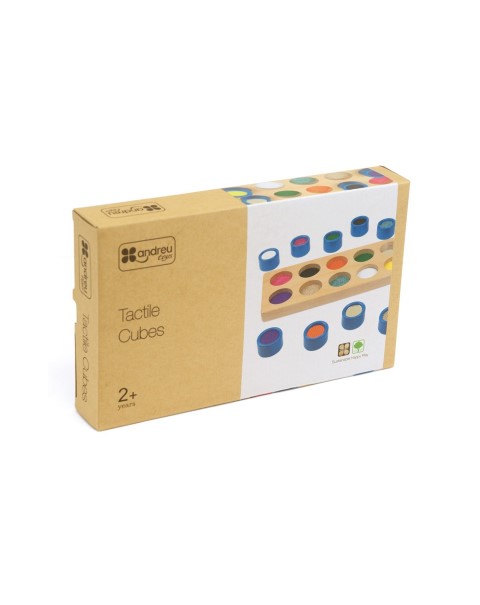 Patapum | Cubos Tactiles Material Sensorial Andreu Toys1