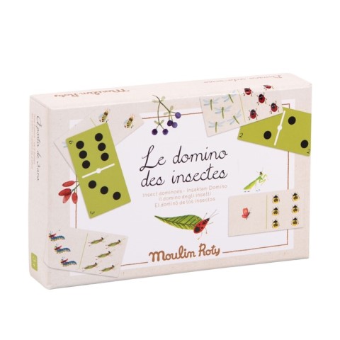 Patapum | Domino De Insectos El Jardin Juegos De Mesa Moulin Roty1