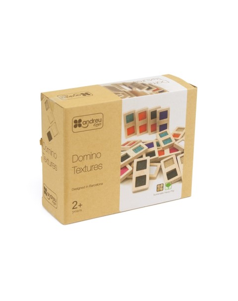 Patapum | Domino Sensorial Texturas Juego De Mesa Andreu Toys1