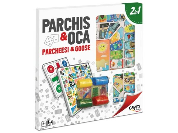 Patapum | Parchis Y Oca De Madera Con Accesorios Juegos De Mesa Cayro1