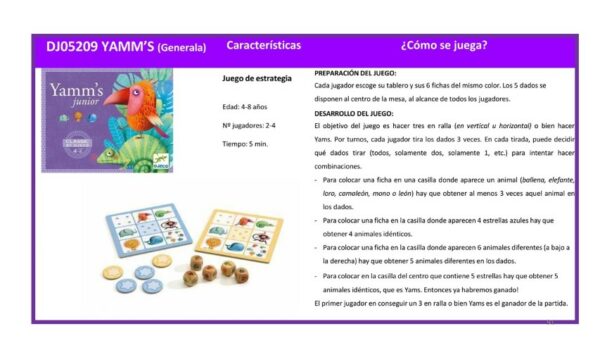 Patapum | Yams Junior Juegos De Mesa Djeco3