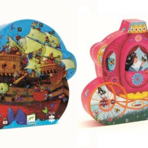 Puzzle silueta 54 piezas Djeco