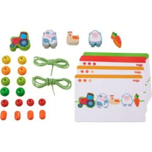 Patapum | Ensartar Amigos De La Granja Construccion Haba3