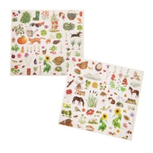 Patapum | Calcomanias El Jardin Manualidades Moulin Roty7