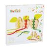 Patapum | Juego De Madera Ensartar Frutas Construccion Cubika Levenya1