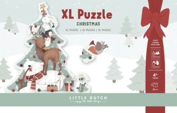 Patapum | Puzzle Xl Navidad Puzzle Little Dutch1