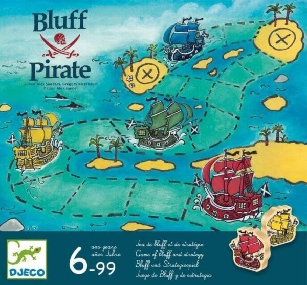 Patapum | Juego Bluff Pirate Juegos De Mesa Djeco1