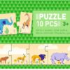 Patapum | Puzzle Pequenos Y Grandes Djeco1