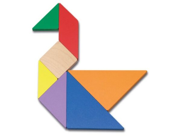 Patapum | Tangram De Madera En Caja De Metal Juegos De Mesa Cayro3