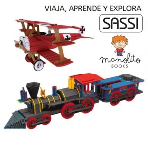 Viaja, aprende, explora 3D Sassi Manolito Books