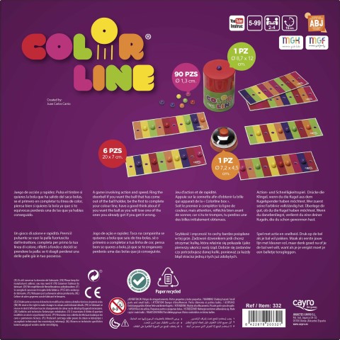 Patapum | Color Line Juegos De Mesa Cayro2