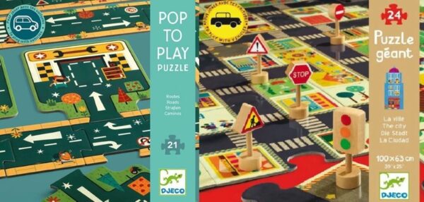 Patapum | Pop To Play Puzzles Djeco