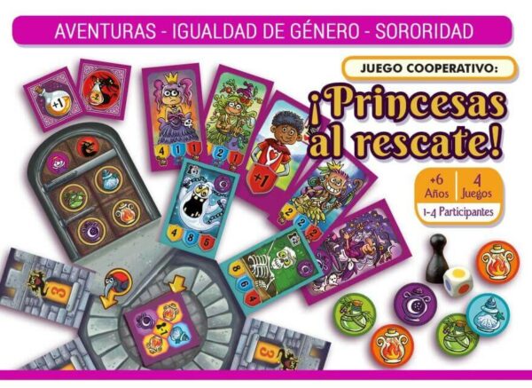 Patapum | Princesas Al Rescate Juegos De Mesa Ekilikua2
