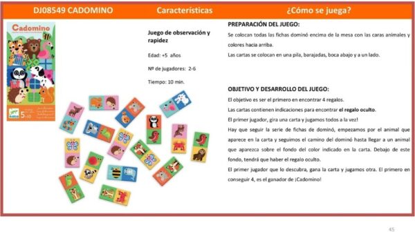 Patapum | Cadomino Juegos De Mesa Djeco3