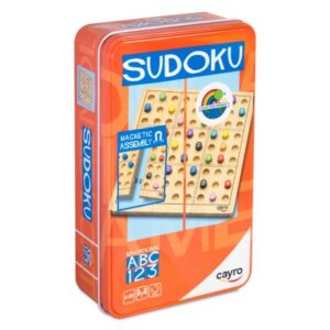 Sudoku en caja de metal Cayro