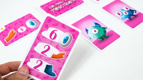Patapum | Ojo Mano Pata Monstruos Juegos De Mesa Atomo3