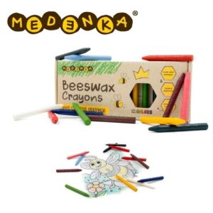 Crayones de cera de abeja Medenka