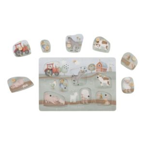 Puzzle con sonido Pequeña granja Little Dutch