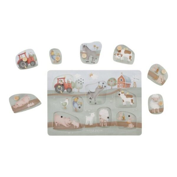 Patapum | Puzzle Con Sonido Pequena Granja Little Dutch2