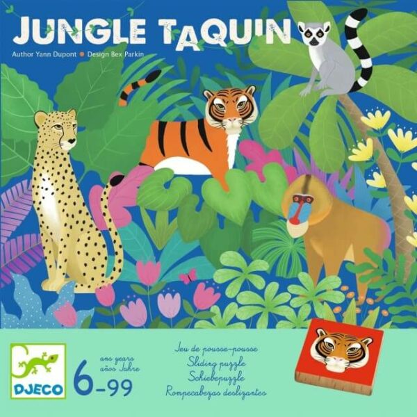 Patapum | Jungle Taquin Juegos De Mesa Djeco1