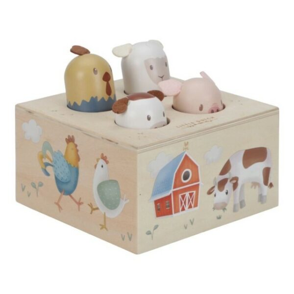 Patapum | Pop Up Pequena Granja Primeros Juguetes Little Dutch2