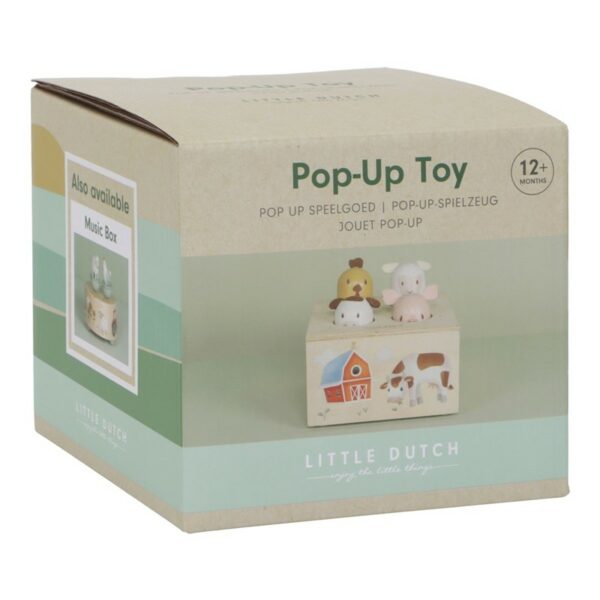 Patapum | Pop Up Pequena Granja Primeros Juguetes Little Dutch4