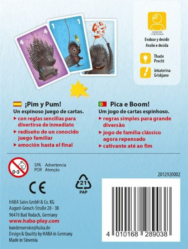 Patapum | Pim Y Pum Juegos De Mesa Haba3