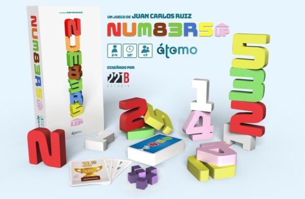 Patapum | Numbers Up Juegos De Mesa Atomo2