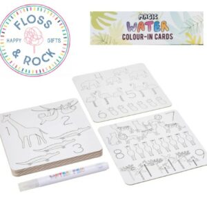 Tarjetas mágicas de agua Floss & Rock
