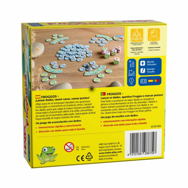 Patapum | Froggos Juegos De Mesa Haba3