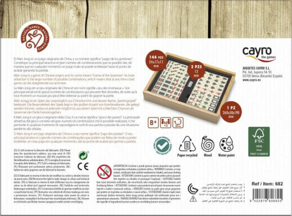Patapum | Mah Jong Juegos De Mesa Cayro4