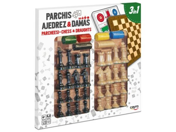 Patapum | Parchis Ajedrez Y Damas De Madera Juegos De Mesa Cayro1