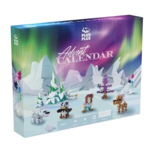 Calendario de Adviento: La aventura de la aurora boreal de Papá Noel Plus-Plus®