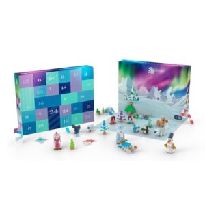 Calendario de Adviento: La aventura de la aurora boreal de Papá Noel Plus-Plus®