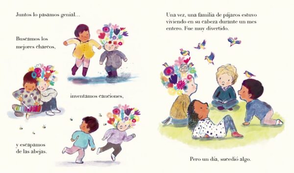 Patapum | El Nino Con Flores En La Cabeza Libros Nubeocho4