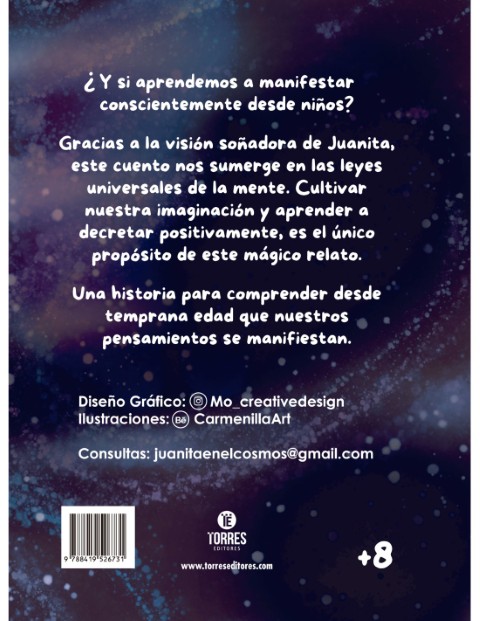 Patapum | Juanita En El Cosmos Libros Torres Editores3