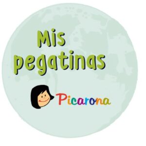Mi libro de pegatinas Picarona