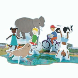 Puzzles de suelo con figuras Floss & Rock