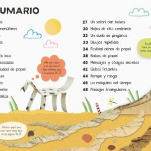 ¿Qué se puede hacer con papel y cola?