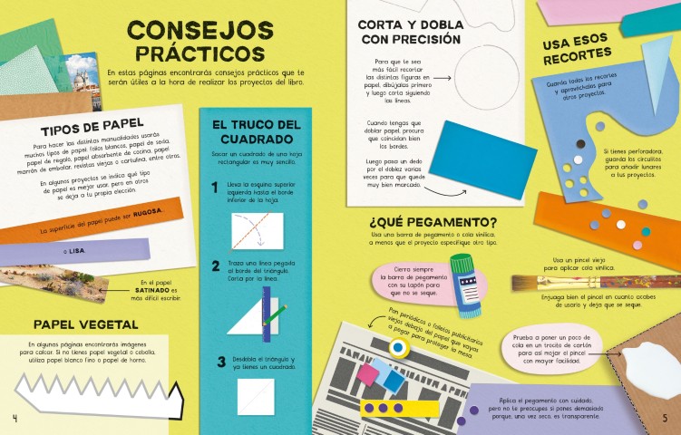 Patapum | Que Se Puede Hacer Con Papel Y Cola Libros Usborne3