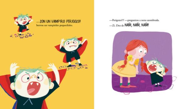 Patapum | Un Vampiro Perigozo Libros Nubeocho5