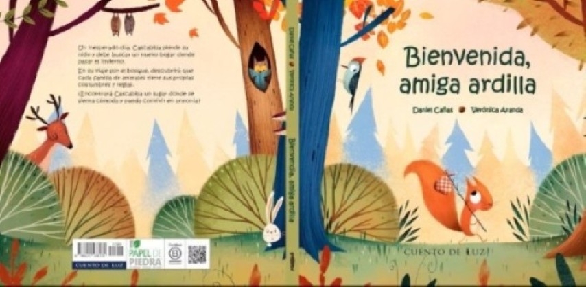 Patapum | Bienvenida Amiga Ardilla Libros Cuento De Luz7