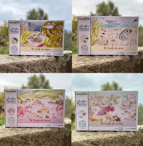 Patapum | Puzzles Dos Fondos Marinos Das Illas Atlanticas Miudino