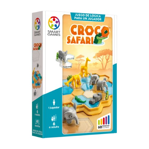 Patapum | Croco Safari Juegos De Mesa Smart Games1