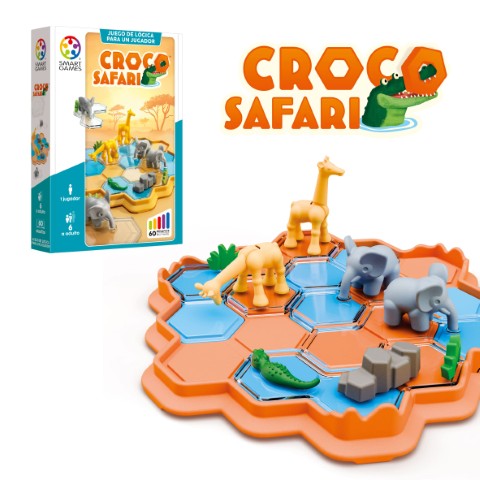 Patapum | Croco Safari Juegos De Mesa Smart Games3