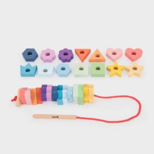 Patapum | Figuras De Madera Para Ensartar Construccion Arcoiris Tickit1